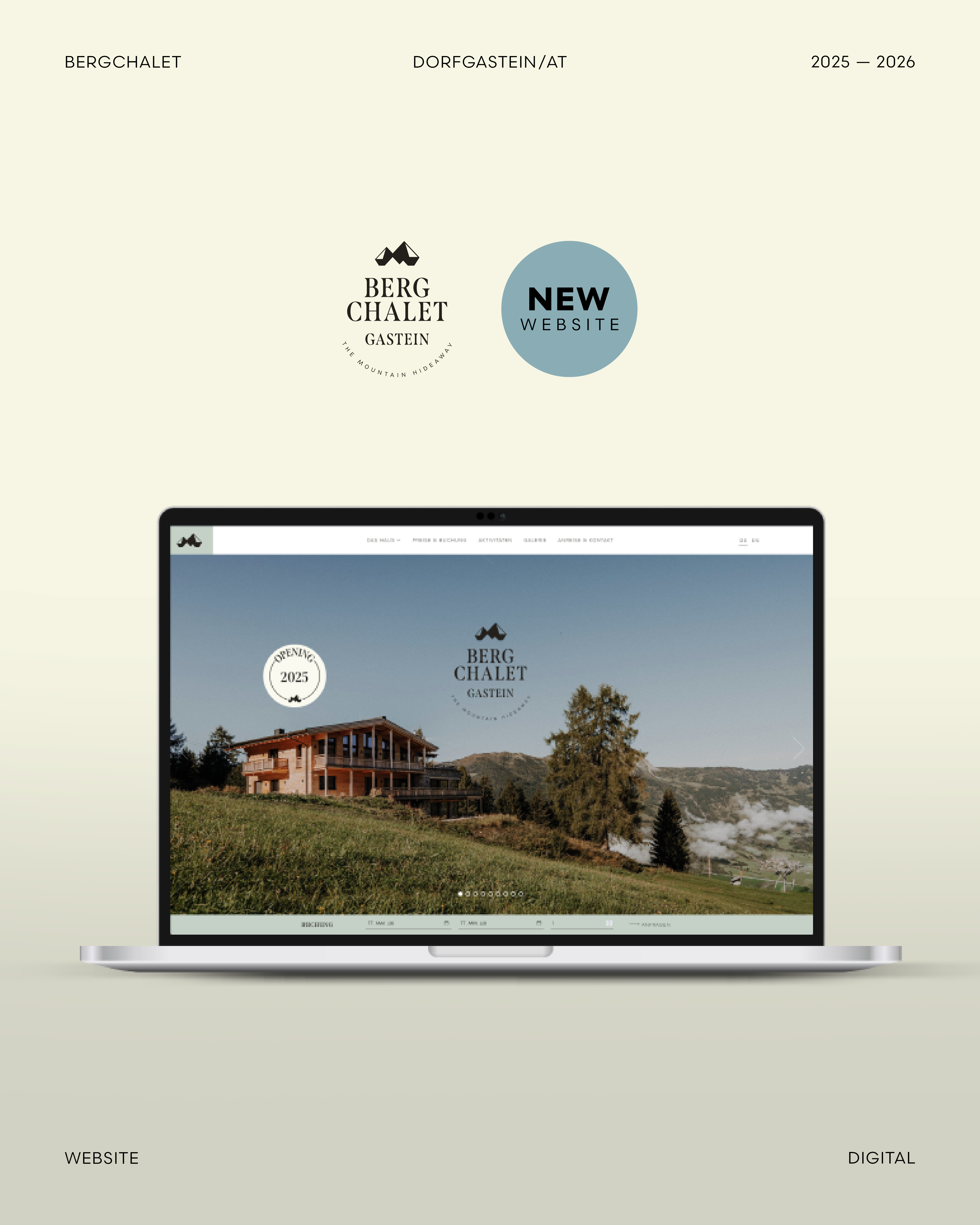 Bergchalet Website